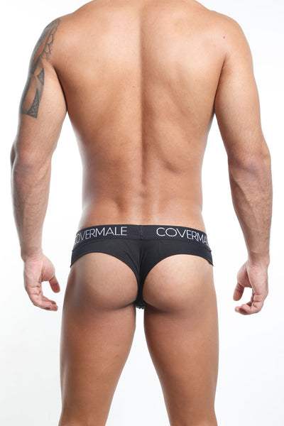 Cover Male Tanga - Tanga Cachetero  Negro  CMK019