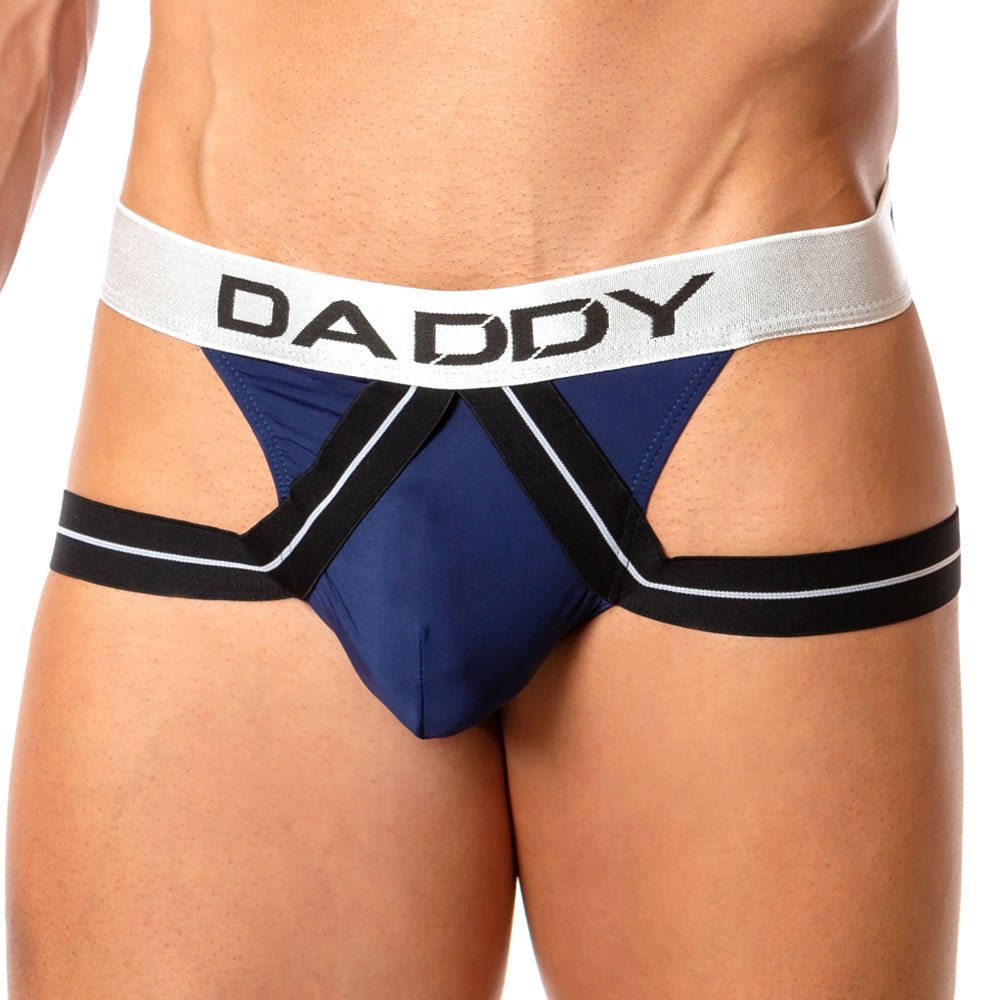 Daddy Underwear DDE030 Salon Jock Navy