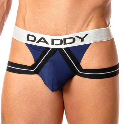 Daddy Underwear DDE030 Salon Jock Navy